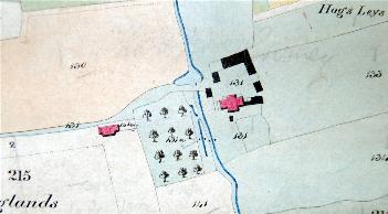Lane Farm in 1840 [BW1006a]